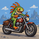 Murloc riding a motorcycle — 2026-10-08 10:03 UTC