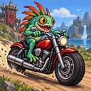 Murloc riding a motorcycle — 2026-10-08 13:03 UTC