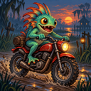 Murloc riding a motorcycle — 2026-10-08 13:03 UTC