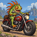 Murloc riding a motorcycle — 2026-10-08 14:03 UTC