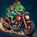 Murloc riding a motorcycle — 2026-10-08 14:03 UTC