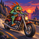 Murloc riding a motorcycle — 2026-10-08 17:03 UTC