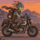 Murloc riding a motorcycle — 2026-10-08 18:03 UTC