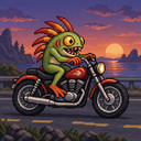 Murloc riding a motorcycle — 2026-10-08 20:02 UTC