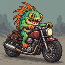 Murloc riding a motorcycle — 2026-10-08 21:02 UTC