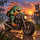 Murloc riding a motorcycle — 2026-10-08 23:03 UTC
