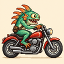 Murloc riding a motorcycle — 2026-10-09 00:04 UTC