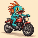 Murloc riding a motorcycle — 2026-10-09 01:05 UTC