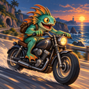 Murloc riding a motorcycle — 2026-10-09 04:03 UTC