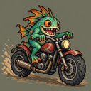 Murloc riding a motorcycle — 2026-10-09 07:02 UTC