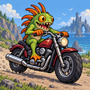Murloc riding a motorcycle — 2026-10-09 07:02 UTC