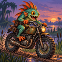 Murloc riding a motorcycle — 2026-10-03 16:03 UTC