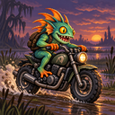 Murloc riding a motorcycle — 2026-10-09 17:02 UTC