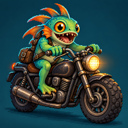 Murloc riding a motorcycle — 2026-10-10 00:03 UTC