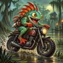 Murloc riding a motorcycle — 2026-10-10 03:04 UTC