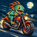 Murloc riding a motorcycle — 2026-10-10 06:03 UTC