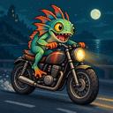 Murloc riding a motorcycle — 2026-10-10 08:03 UTC