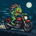 Murloc riding a motorcycle — 2026-10-10 09:04 UTC