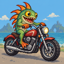 Murloc riding a motorcycle — 2026-10-10 10:02 UTC