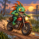 Murloc riding a motorcycle — 2026-10-03 18:03 UTC