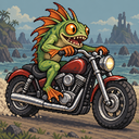 Murloc riding a motorcycle — 2026-10-10 13:03 UTC