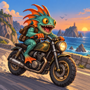 Murloc riding a motorcycle — 2026-10-10 13:04 UTC