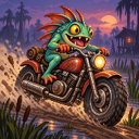 Murloc riding a motorcycle — 2026-10-10 15:04 UTC
