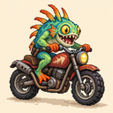 Murloc riding a motorcycle — 2026-10-10 17:03 UTC