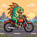 Murloc riding a motorcycle — 2026-10-10 20:04 UTC