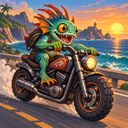 Murloc riding a motorcycle — 2026-10-10 23:02 UTC