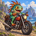 Murloc riding a motorcycle — 2026-10-11 00:02 UTC