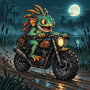 Murloc riding a motorcycle — 2026-10-11 00:02 UTC