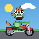 Murloc riding a motorcycle — 2026-10-11 01:04 UTC