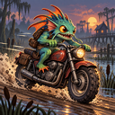 Murloc riding a motorcycle — 2026-10-11 05:06 UTC