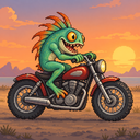 Murloc riding a motorcycle — 2026-10-11 05:59 UTC
