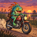 Murloc riding a motorcycle — 2026-10-11 06:00 UTC
