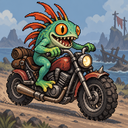 Murloc riding a motorcycle — 2026-10-11 15:02 UTC