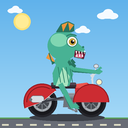 Murloc riding a motorcycle — 2026-10-11 16:07 UTC
