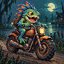 Murloc riding a motorcycle — 2026-10-11 17:00 UTC