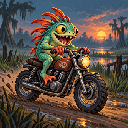 Murloc riding a motorcycle — 2026-10-11 19:00 UTC