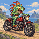 Murloc riding a motorcycle — 2026-10-11 21:03 UTC