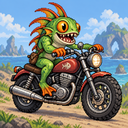 Murloc riding a motorcycle — 2026-10-11 22:00 UTC