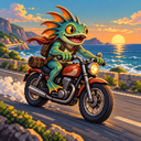 Murloc riding a motorcycle — 2026-10-11 23:59 UTC