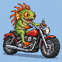 Murloc riding a motorcycle — 2026-10-12 02:07 UTC