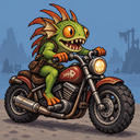 Murloc riding a motorcycle — 2026-10-12 03:00 UTC