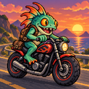 Murloc riding a motorcycle — 2026-10-12 04:05 UTC