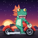 Murloc riding a motorcycle — 2026-10-12 05:04 UTC