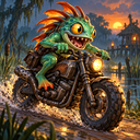 Murloc riding a motorcycle — 2026-10-12 05:58 UTC