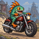 Murloc riding a motorcycle — 2026-10-12 07:00 UTC