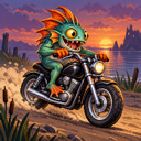 Murloc riding a motorcycle — 2026-10-12 08:05 UTC